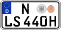 German license plate, Plates for oldtimers (type 