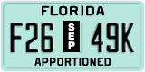 Florida, Apportioned (A12 34B)
