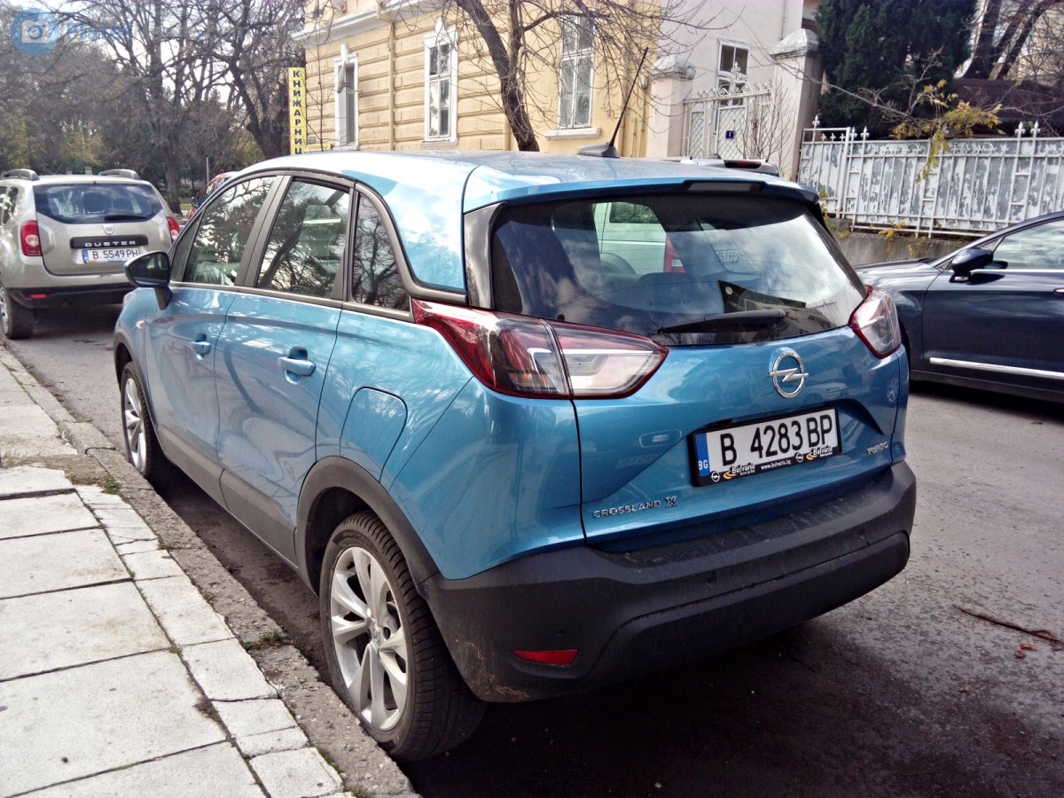 B 4283 BP, Opel Crossland 1st gen X (P17; P2QO), 2017–2020