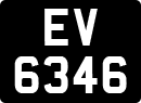 License plate of the United Kingdom, 1903 year system