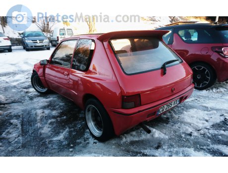 CQ-265-VX, Peugeot 205