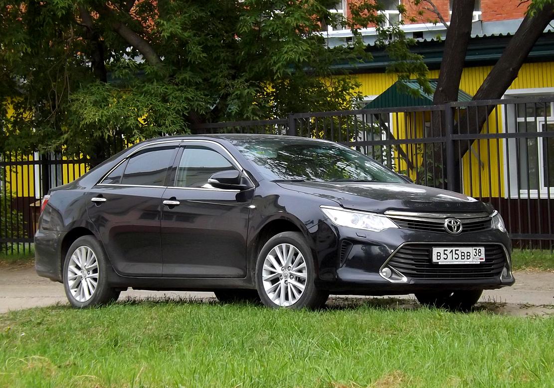 в 515 вв 38, Toyota Camry 7th gen (XV50; Global-market), facelift, 2014–2018