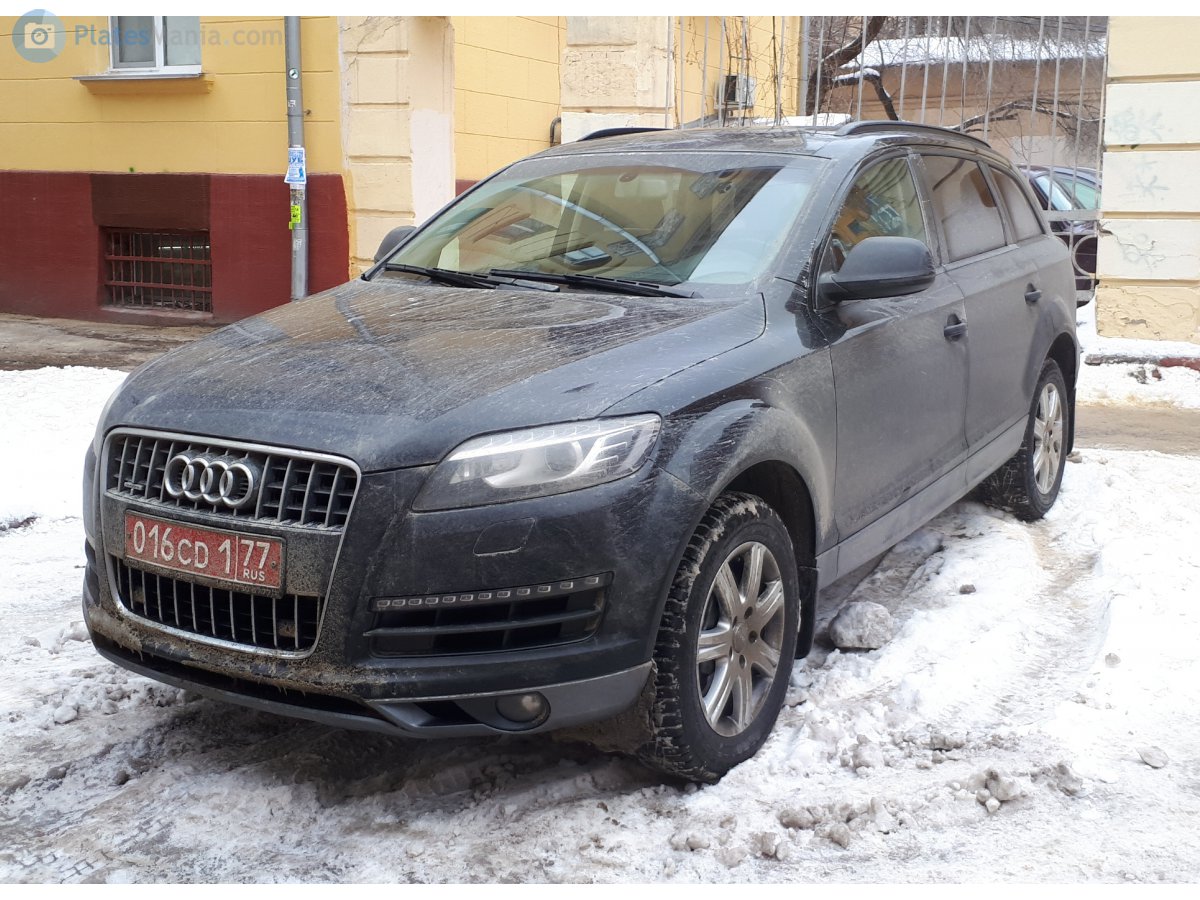 016 CD 1 77, Audi Q7 1st gen (4LB), facelift, 2009–2015