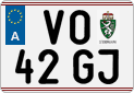License plate of Austria, Regular plates