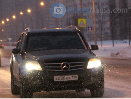 а038ак198, Mercedes-Benz GLK-Klasse