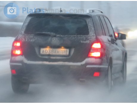 а038ак198, Mercedes-Benz GLK-Klasse