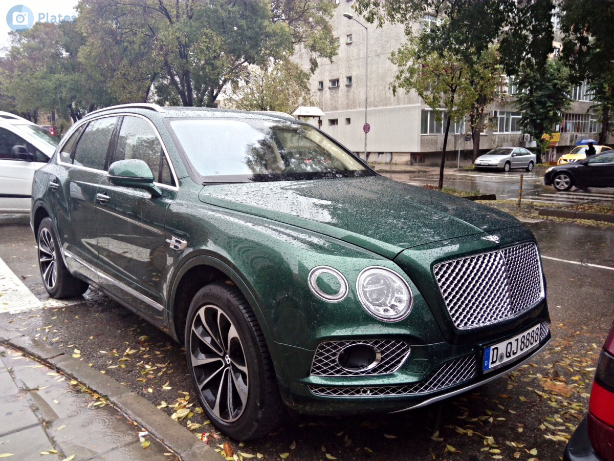D QJ 8888, Bentley Bentayga 1st gen (PL71), 2016–2020