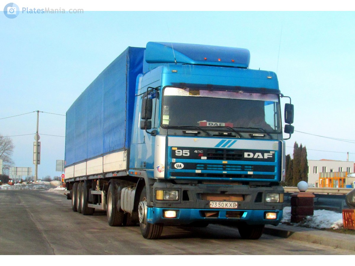 7350 КХВ, DAF 95 1st gen, 1987–1997