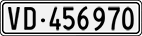 License plate of Switzerland, Cars