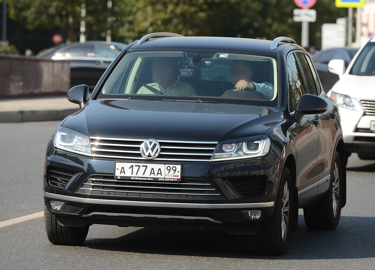 а 177 аа 99, Volkswagen Touareg 2nd gen (7P), 2010–2018