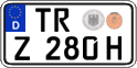 German license plate, Plates for oldtimers (type 