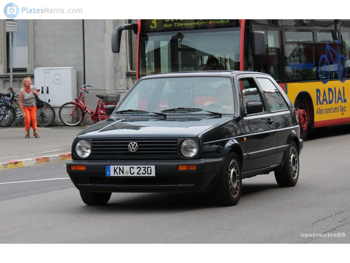 KN C 230, Volkswagen Golf 2nd gen 3-door Hatch (19/1G), 1983–1992
