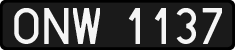 License plates of Poland, 1976 year system