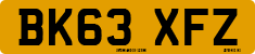 License plate of the United Kingdom, 2001 year system