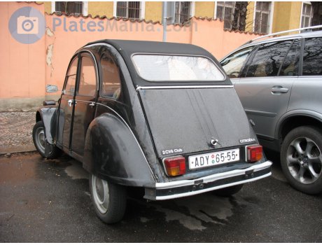 ADY 65-55, Citroёn 2CV