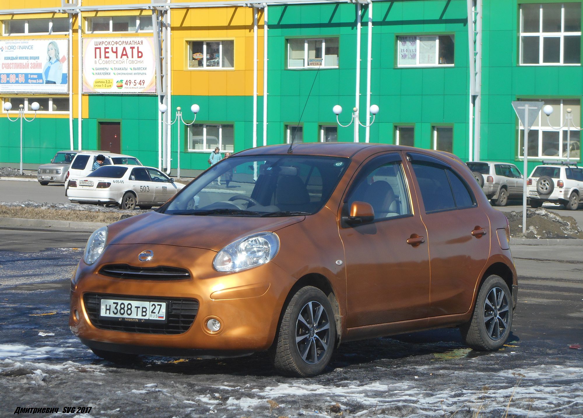 н 388 тв 27, Nissan March 4th gen (K13), 2010–2015