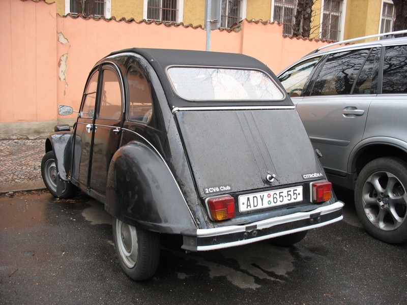 ADY 65-55, Citroёn 2CV 1st gen Sedan, 1949–1990