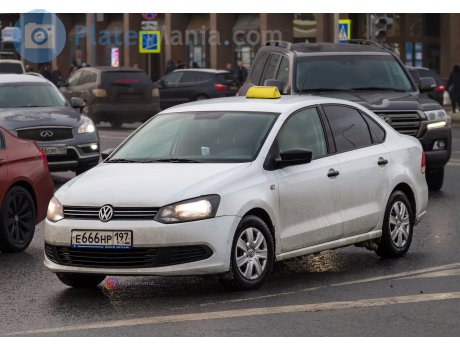 е666нр197, Volkswagen Polo