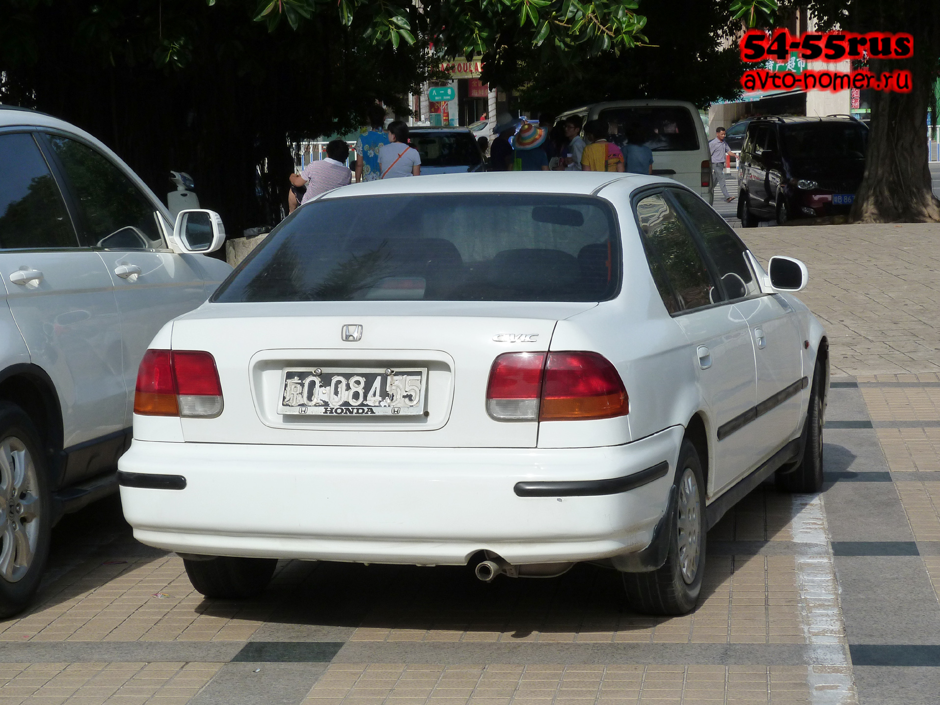 琼O·08455, Honda Civic 6th gen (Ferio) Sedan (EJ/EK; Global-market), 1995–2000