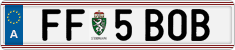 License plate of Austria, Regular plates