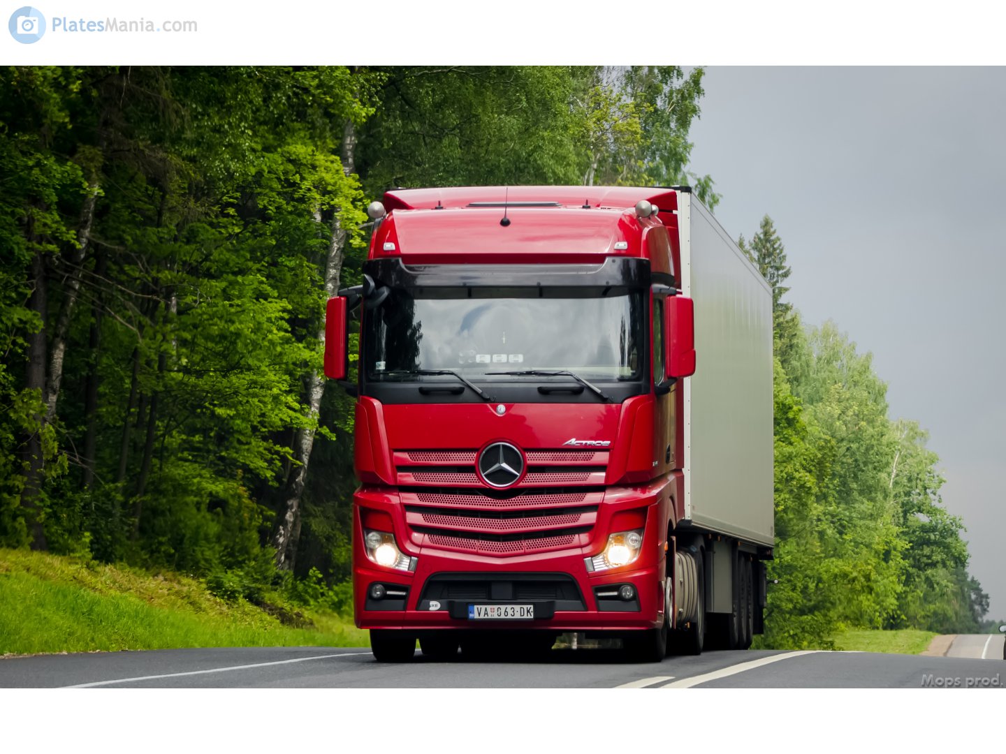 VA 063-DK, Mercedes-Benz Actros 