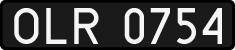 License plates of Poland, 1976 year system