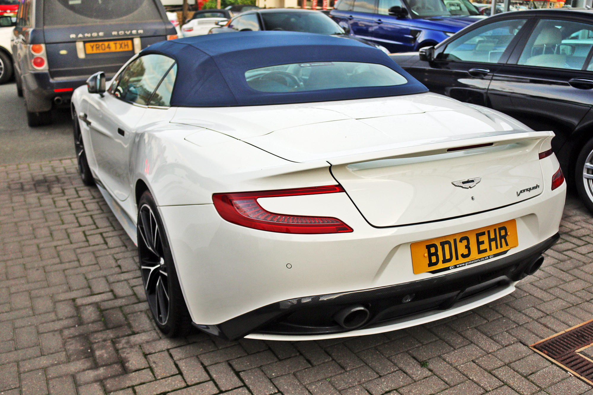 BD13EHR, Aston Martin Vanquish 2nd gen Volante, 2013–2018