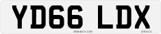 License plate of the United Kingdom, 2001 year system