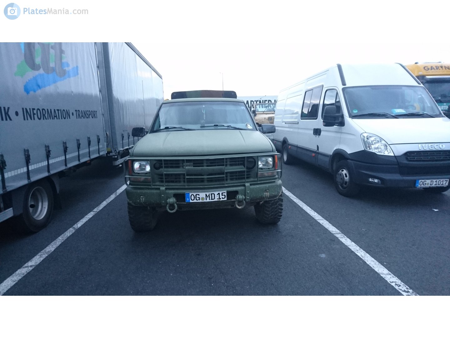 OG MD 15, Chevrolet CUCV II Type B­–F Pickup/Chassis Cab, 1987–2000