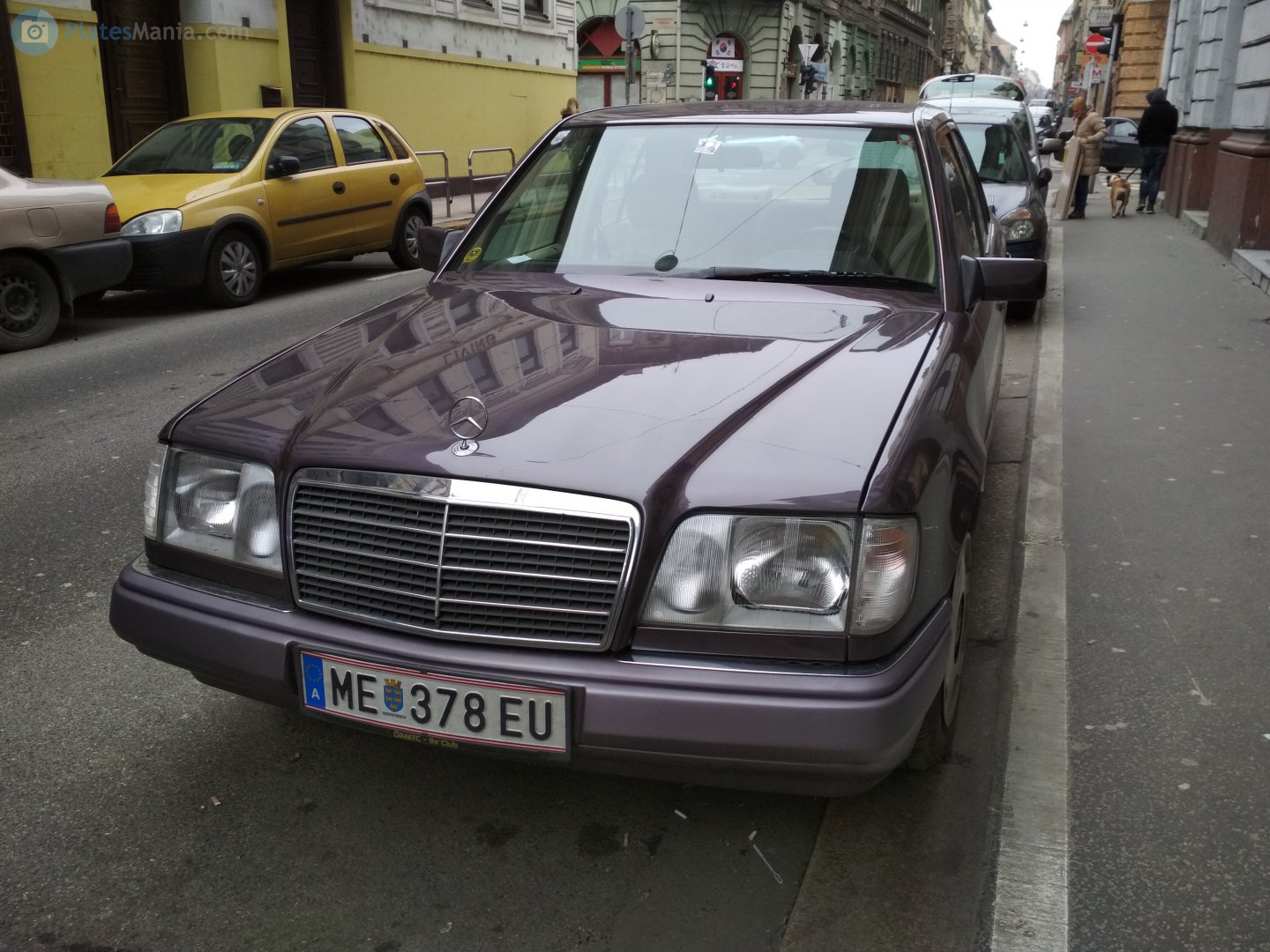 ME 378 EU, Mercedes-Benz E-Klasse 1st gen Sedan (W124), 1984­–1995