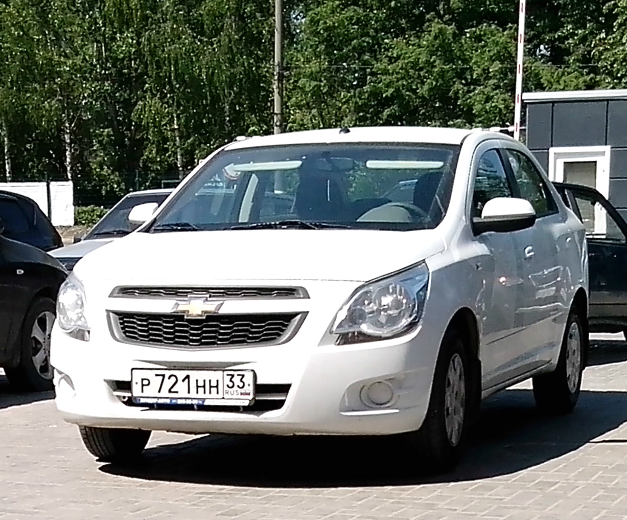 р 721 нн 33, Chevrolet Cobalt 2nd gen (Gamma II; CIS- and LATAM-market), 2011–2016 (–present for CIS-market)
