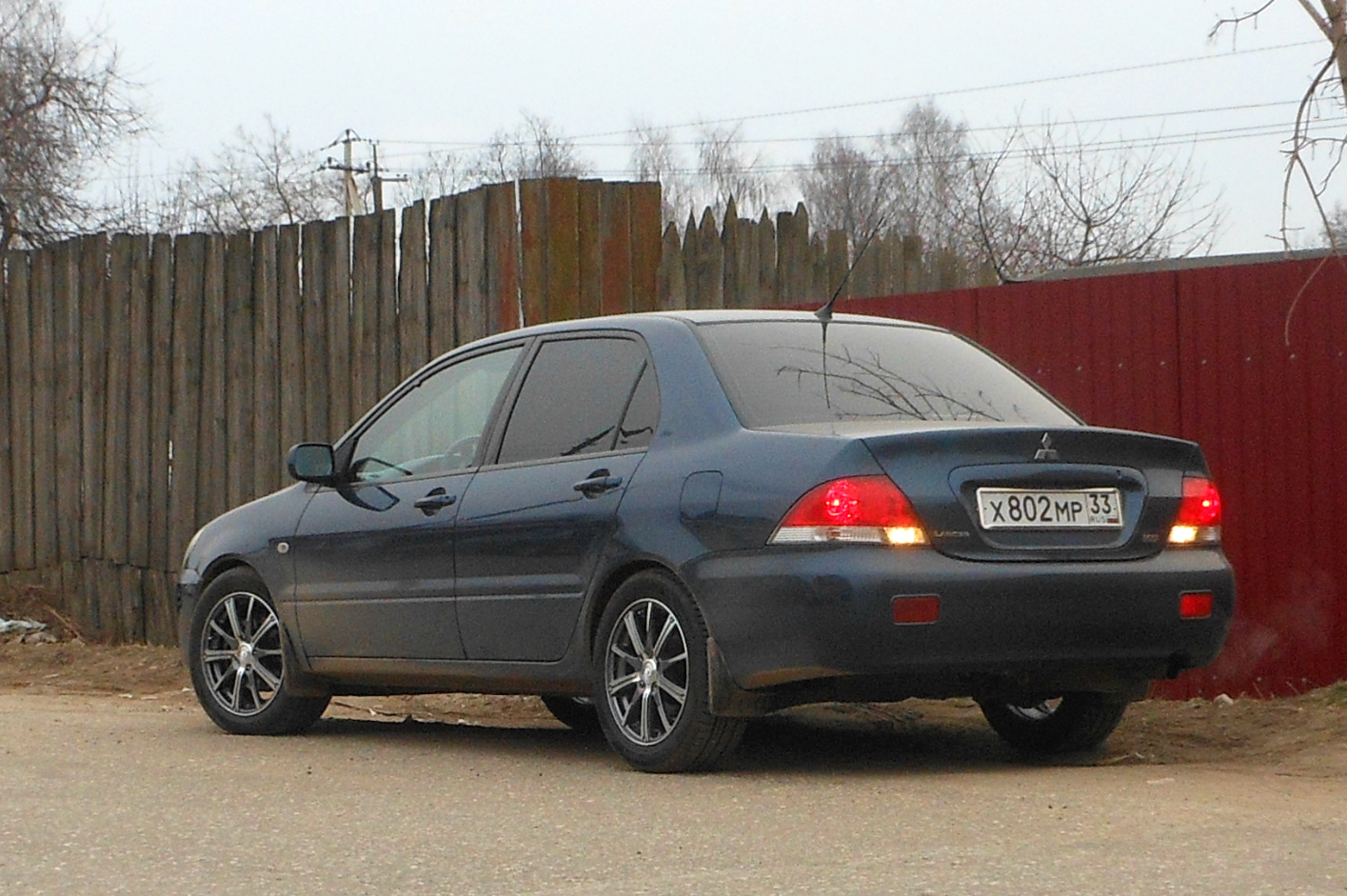 х 802 мр 33, Mitsubishi Lancer 