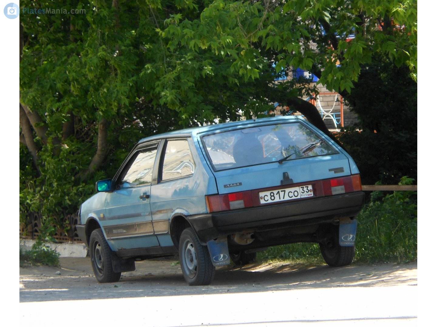 с 817 со 33, Lada (VAZ) 2108 Спутник (Samara/Forma/Sputnik) 3-door Hatch, 1984–2003