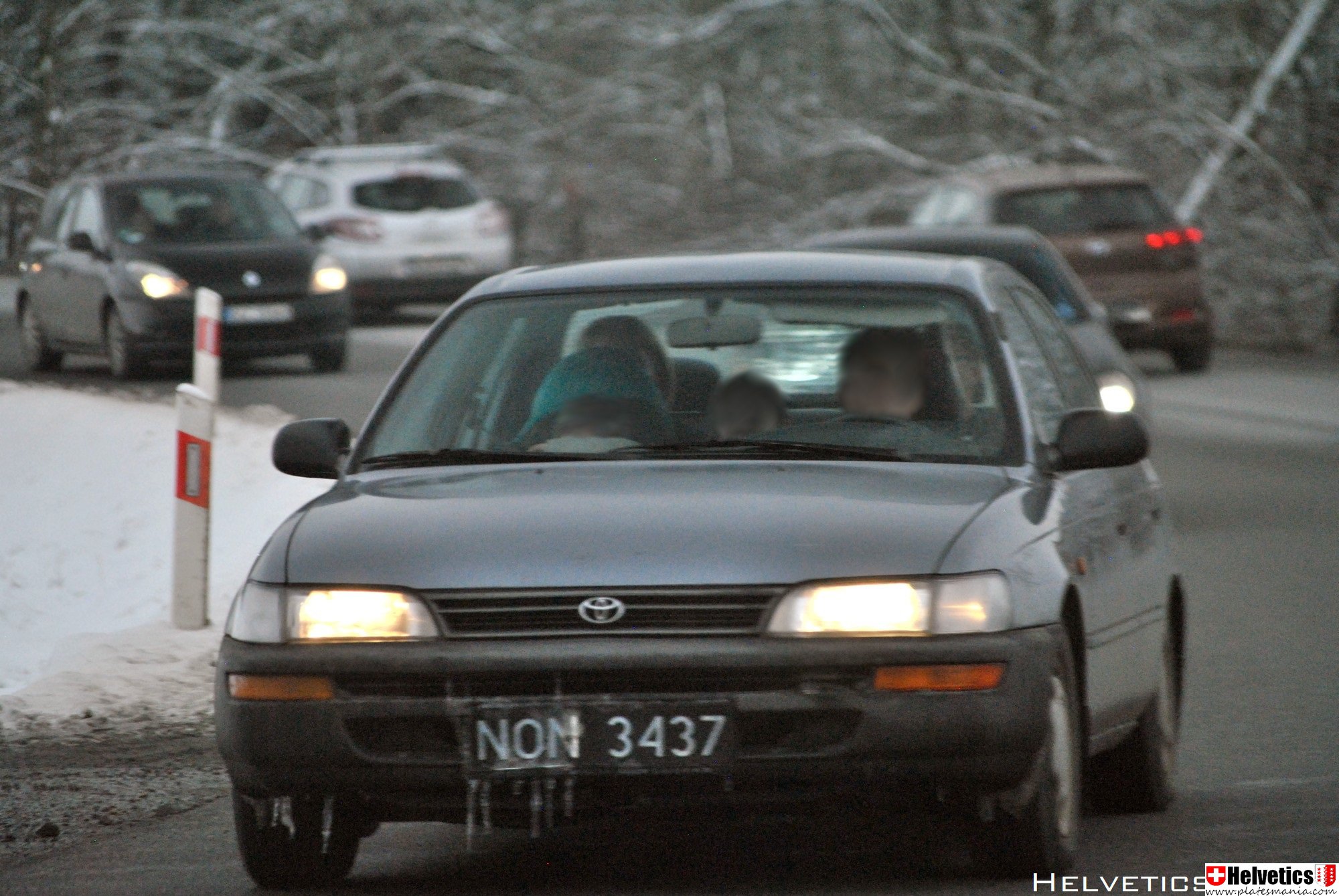 NON 3437, Toyota Corolla 7th gen Liftback (E100), 1991–1995