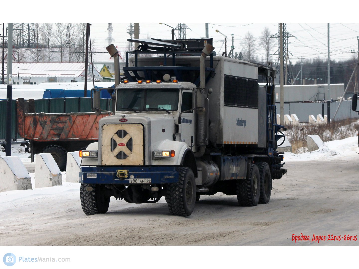 в 881 ан 186, Peterbilt 357 