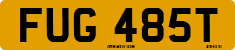License plate of the United Kingdom, 1963 year system