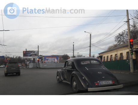 BA 4938 BI, Opel Admiral