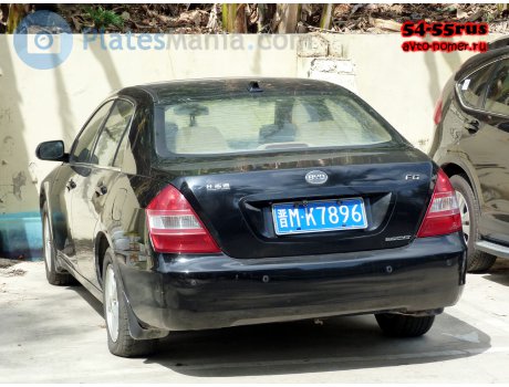 晋M·K7896, BYD F6