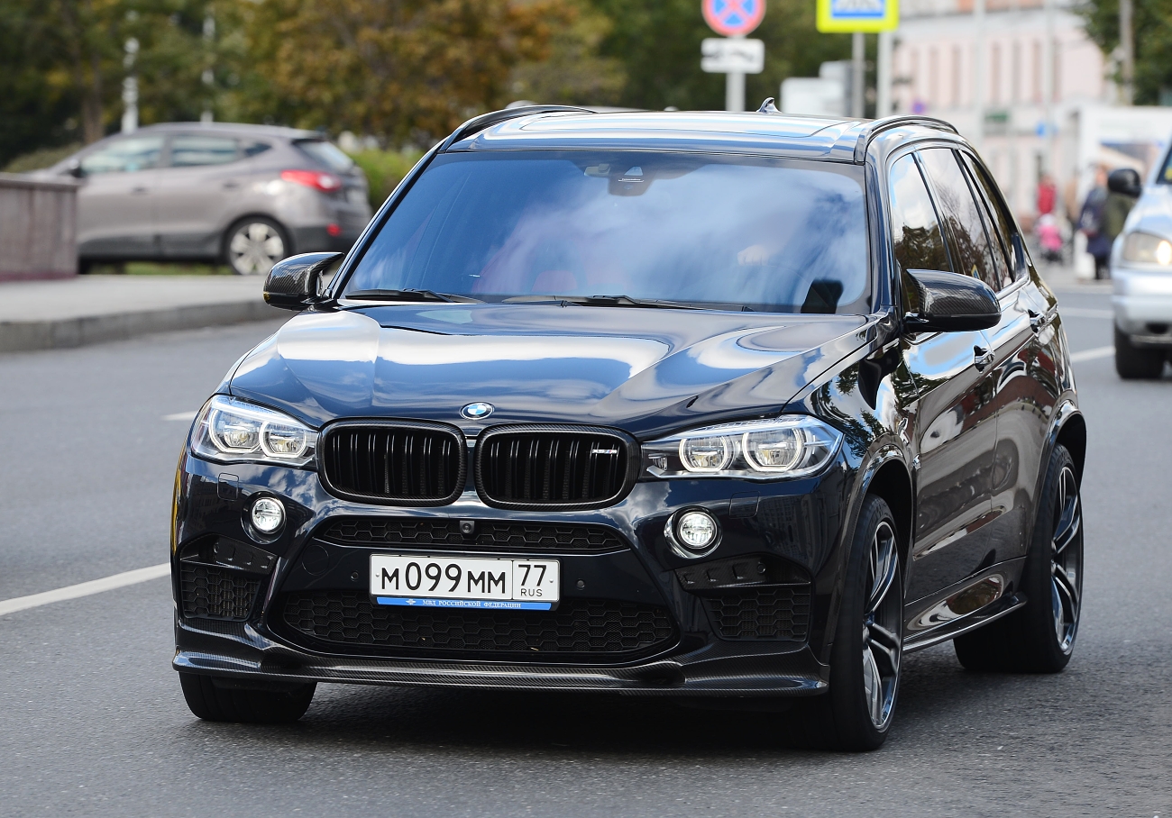 м 099 мм 77, BMW X5M 2nd gen (F85), 2014–2018
