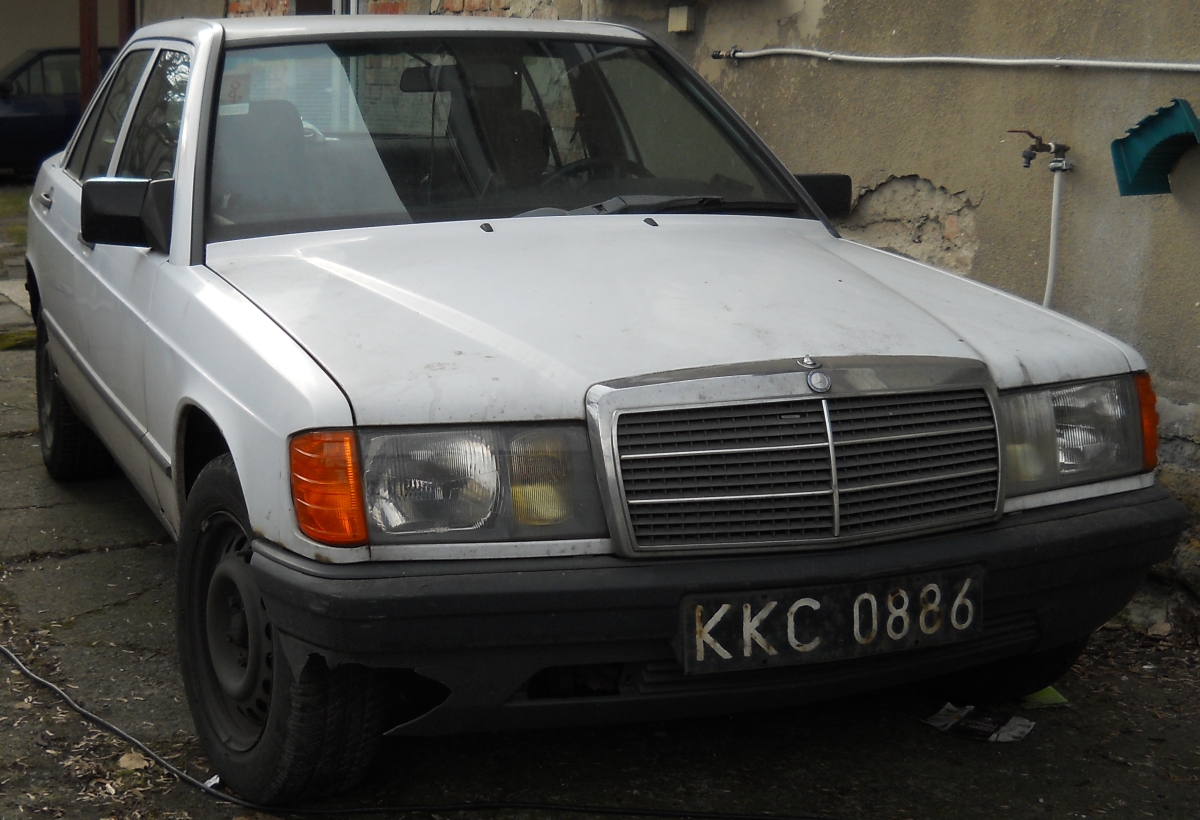 KKC 0886, Mercedes-Benz C-Klasse 190 Sedan (W201), 1982–1993