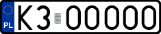 License plates of Poland, Vanity Plates