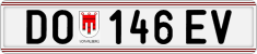 License plate of Austria, Regular plates