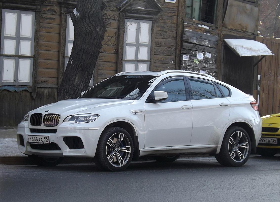а 666 аа 38, BMW X6M 1st gen (E71), 2009–2014