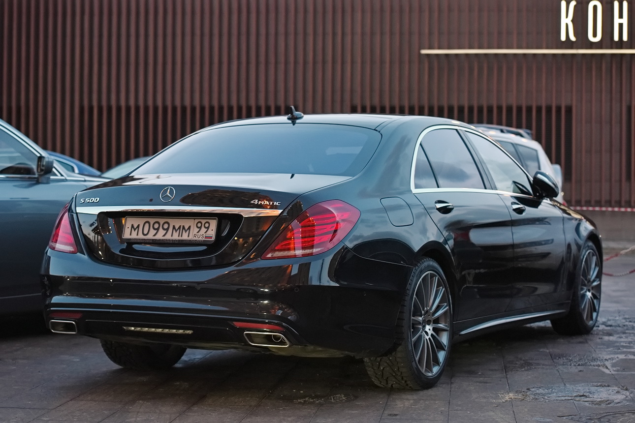 м 099 мм 99, Mercedes-Benz S-Klasse 8th gen Sedan (W222/V222), 2013–2020