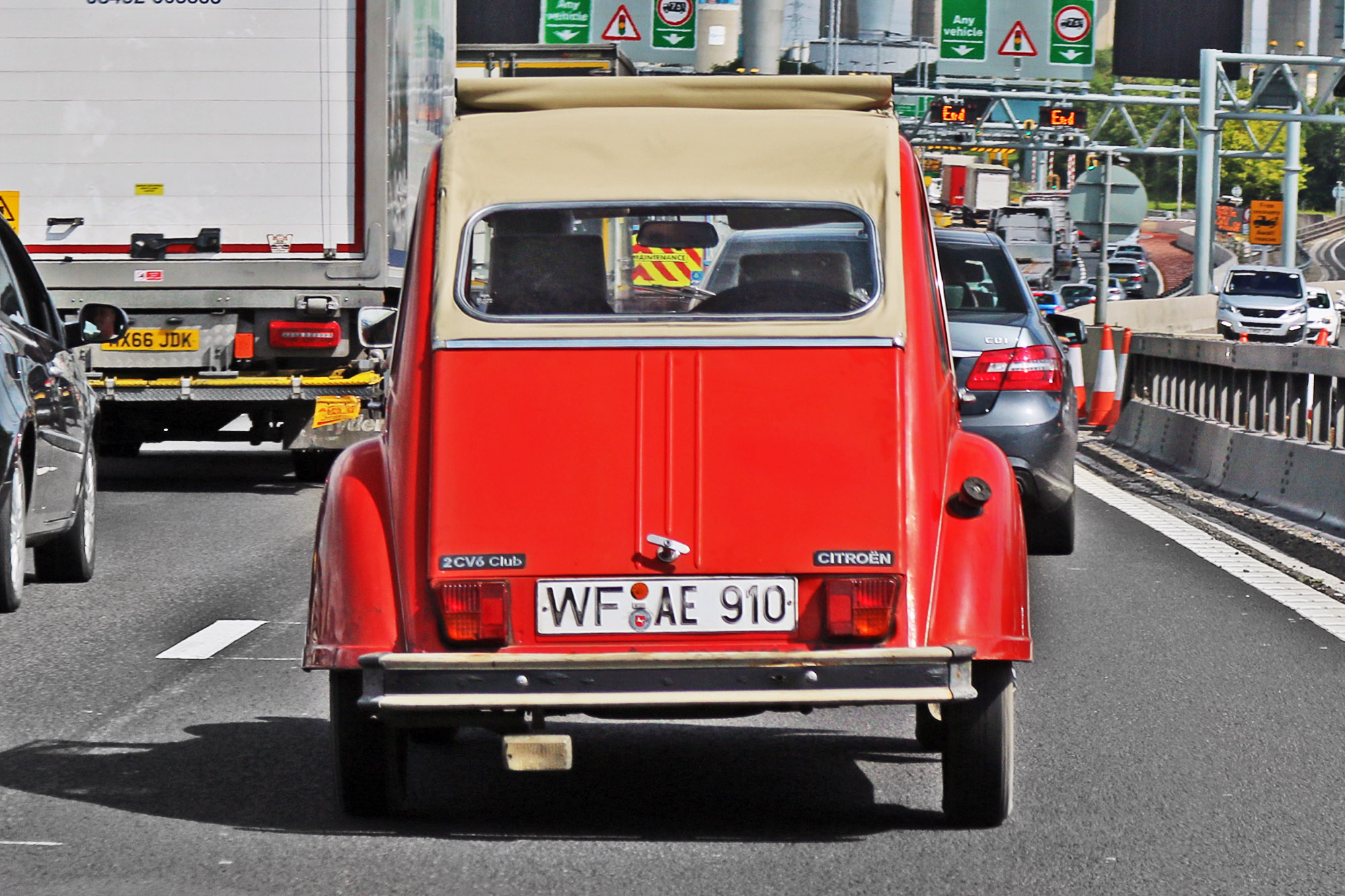 WF AE 910, Citroёn 2CV 1st gen Sedan, 1949–1990