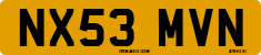 License plate of the United Kingdom, 2001 year system