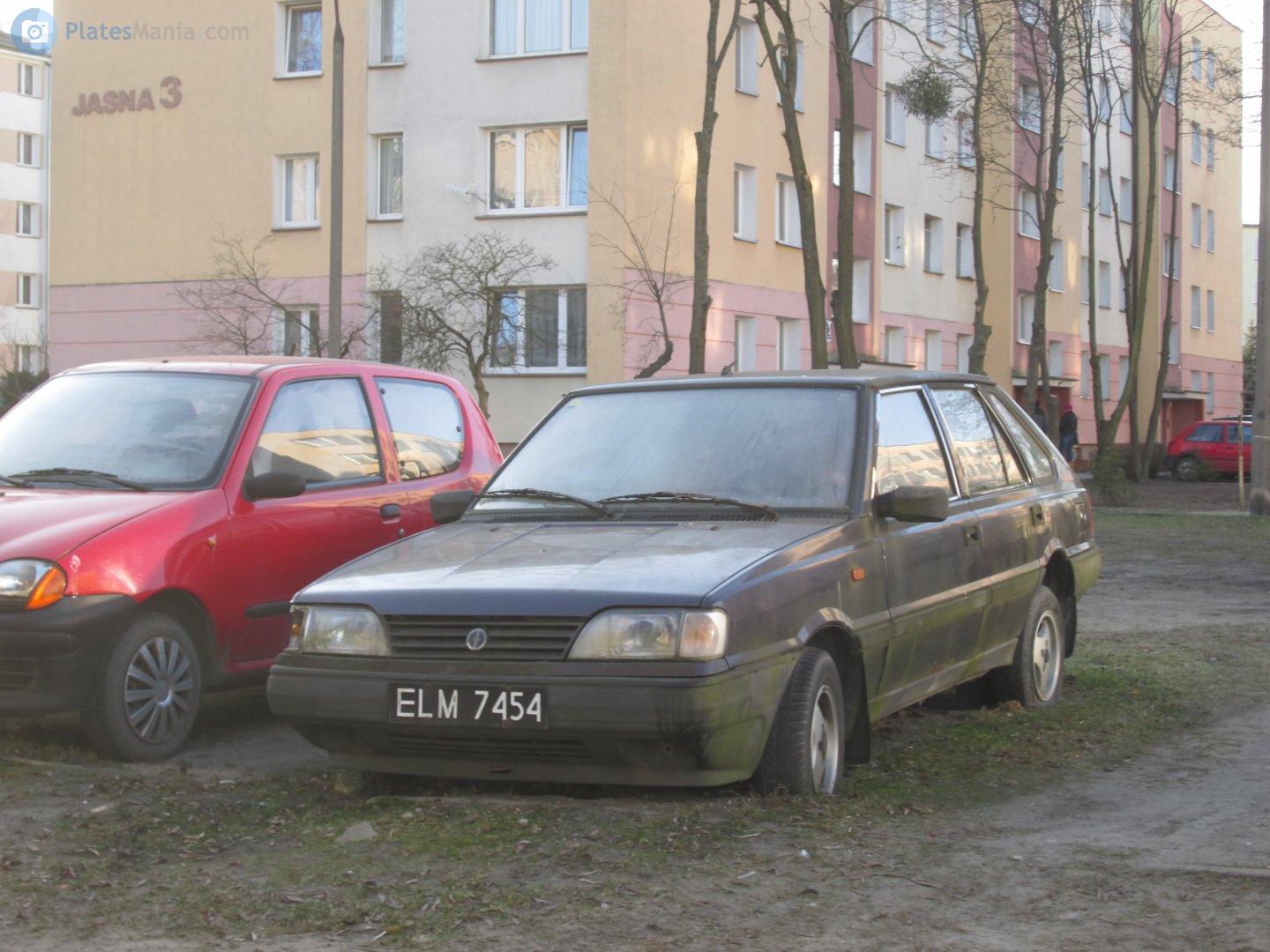 ELM 7454, FSO Polonez 1st gen Liftback (Caro), 2nd facelift, 1991–1997