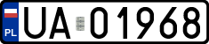 License plates of Poland, Military