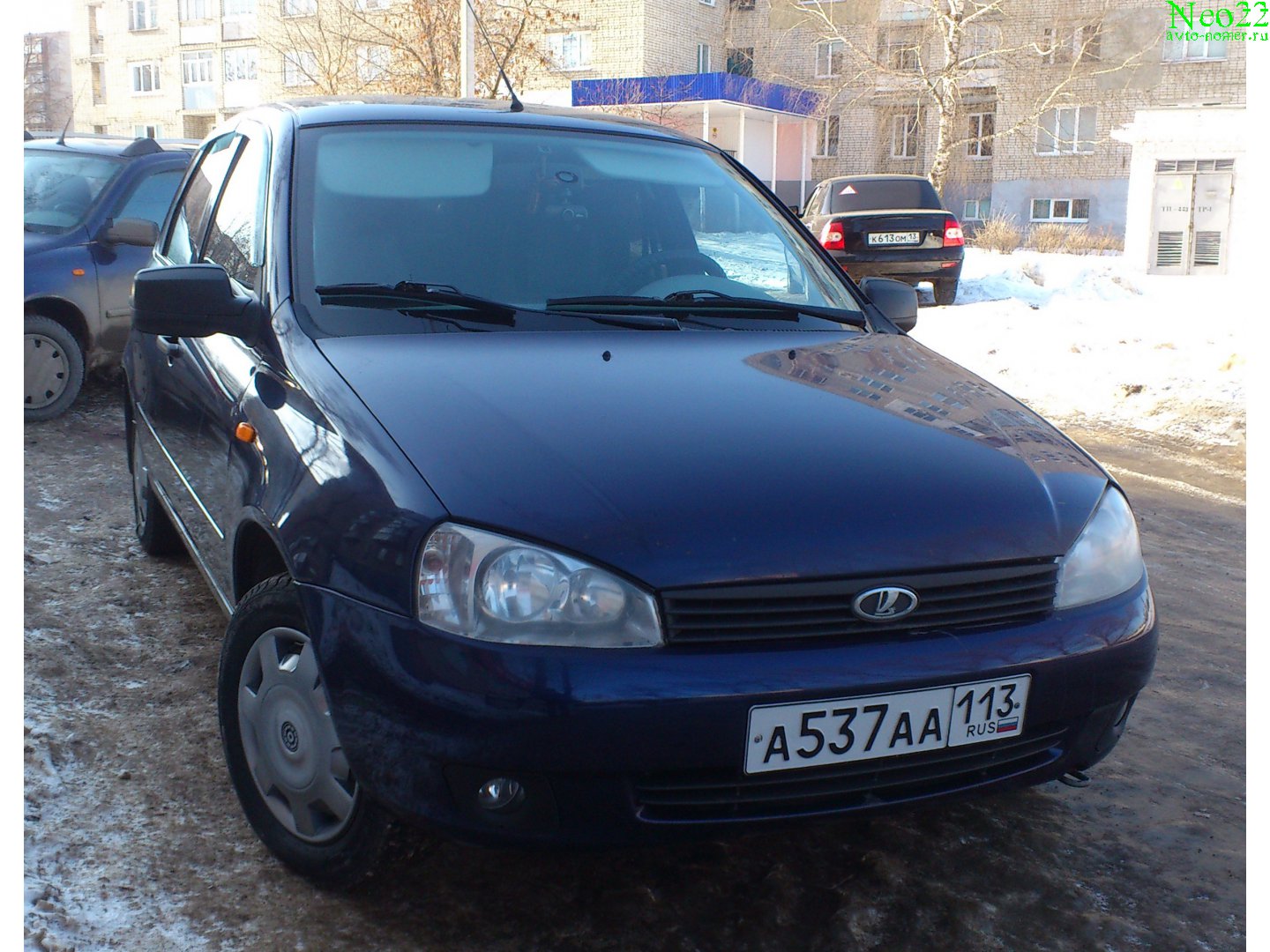 а 537 аа 113, Lada (VAZ) 1119 Kalina 