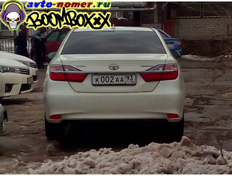 к002аа93, Toyota Camry